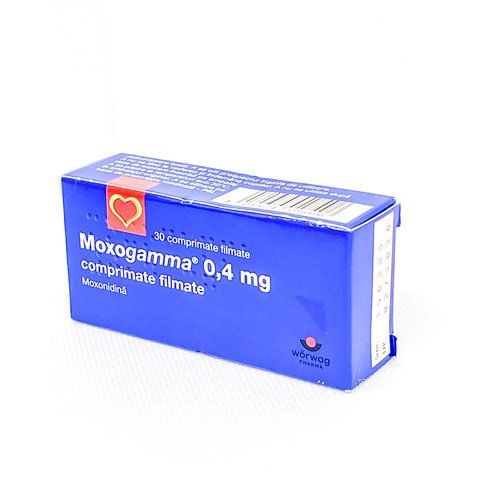 Моксогамма таблетки 0,4 мг 30шт блістер 16582 фото