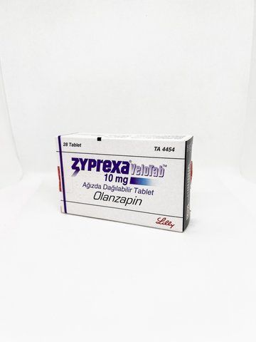 Зіпрекса Зідіс таблетки 10 мг 28шт блістер 27441 фото