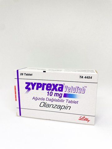 Зипрекса таблетки 10 мг 28шт блистер 31491 фото