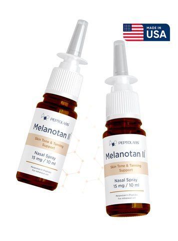 Пептиди Меланотан II (Melanotan II) спрей назальний 15 мг 10 мл; Peptolabs, США 40308 фото