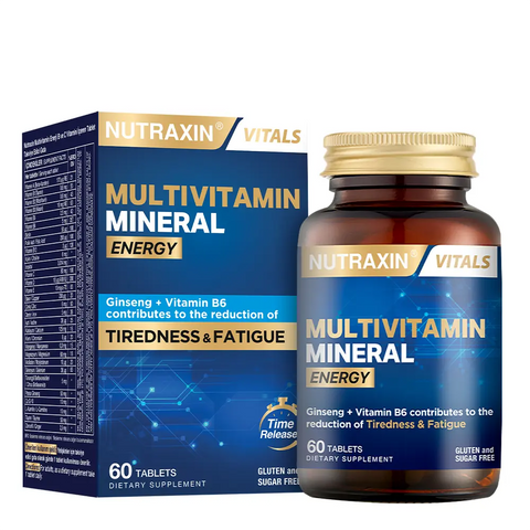 Nutraxin мультивитамин минерал енергия таб №60 38457 фото