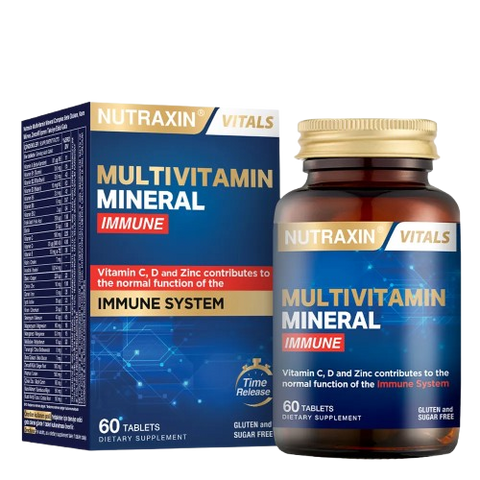 Nutraxin Мультивитамин минерал Иммун таблетки №60 39025 фото