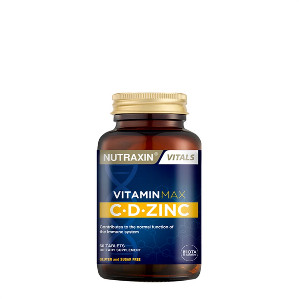 Nutraxin витамин мах c+d+zn таб №60 38461 фото