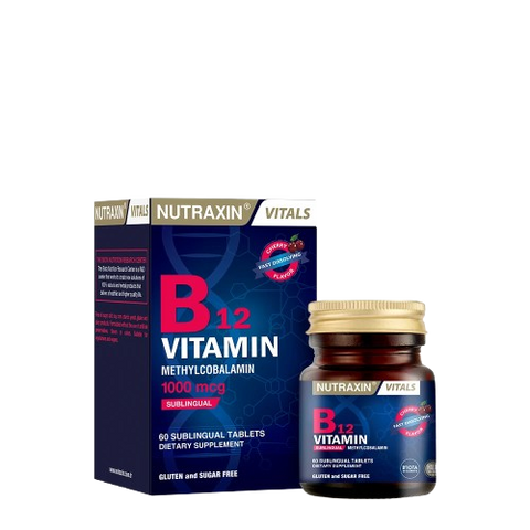 Nutraxin Витамин B12 таблетки сублингвальные 1000 мкг №60 39027 фото