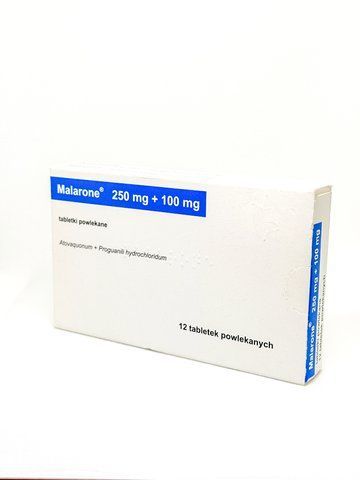 Маларон таблетки 250 мг/100 мг 12шт блистер 32010 фото