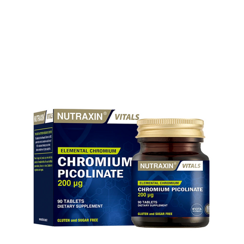 Nutraxin витамин пиколинат хрома таб 200мкг №90 38476 фото