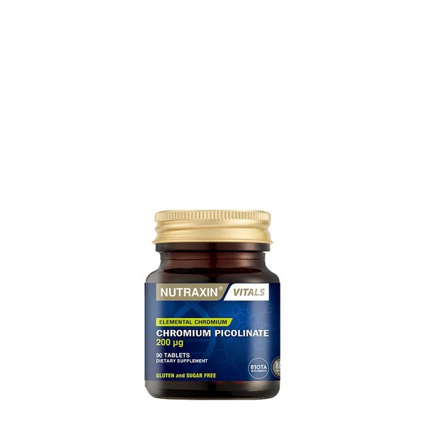 Nutraxin витамин пиколинат хрома таб 200мкг №90 38476 фото