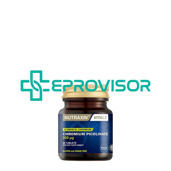 Nutraxin витамин пиколинат хрома таб 200мкг №90 38476 фото