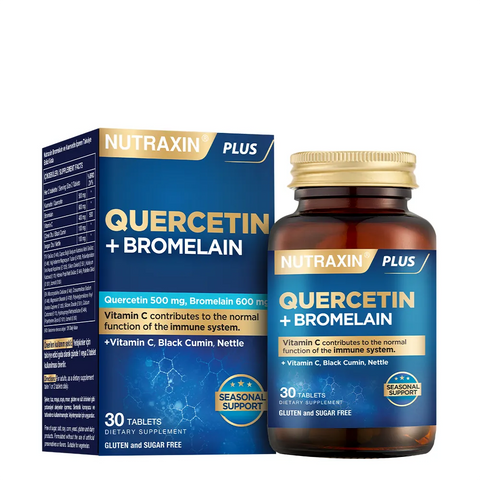 Nutraxin плюс кверцетин + бромелайн таб №30 38467 фото