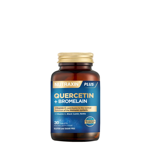 Nutraxin плюс кверцетин + бромелайн таб №30 38467 фото