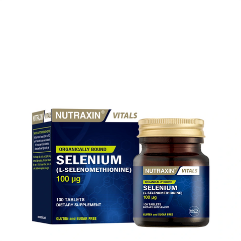 Nutraxin витамин селен таб 100мкг №100 38474 фото