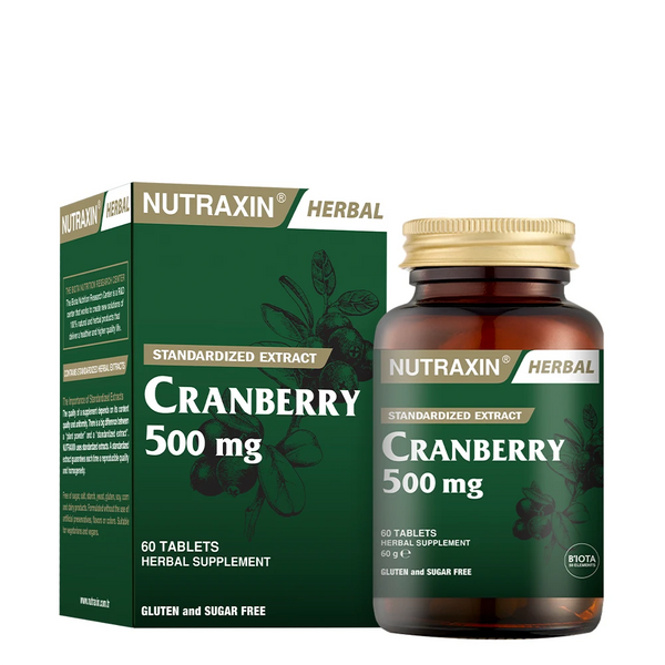 Nutraxin cranberry (клюква) таб 500мг №60 38473 фото
