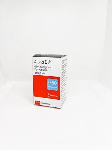 Альфа Д3 капсулы 0,5 мкг 30шт банка 32525 фото