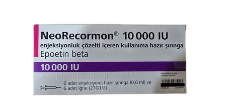 Рекормон розчин для ін'єкцій 10000 мо 6шт шприц 27130 фото